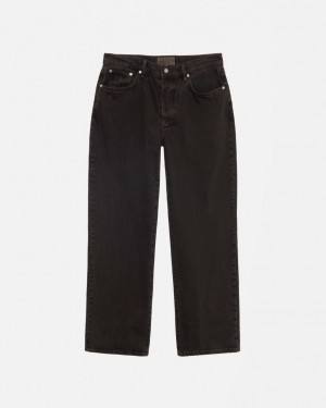 Black Men's Stussy Classic Jean Denim Pants | HQW-6434