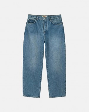 Blue Men's Stussy Big Ol' Jean Denim | TSR-6692