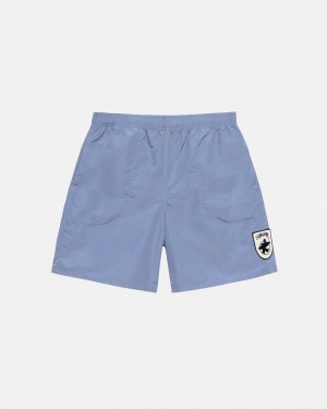 Blue Women's Stussy Surfman Patch Water Short Swimwear | EGK-3898