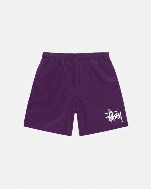 Fuchsia Women's Stussy Big Basic Water Short Swimwear | FWF-7124