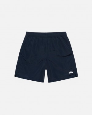 Navy Men's Stussy Stock Water Short Swimwear | AVH-2714