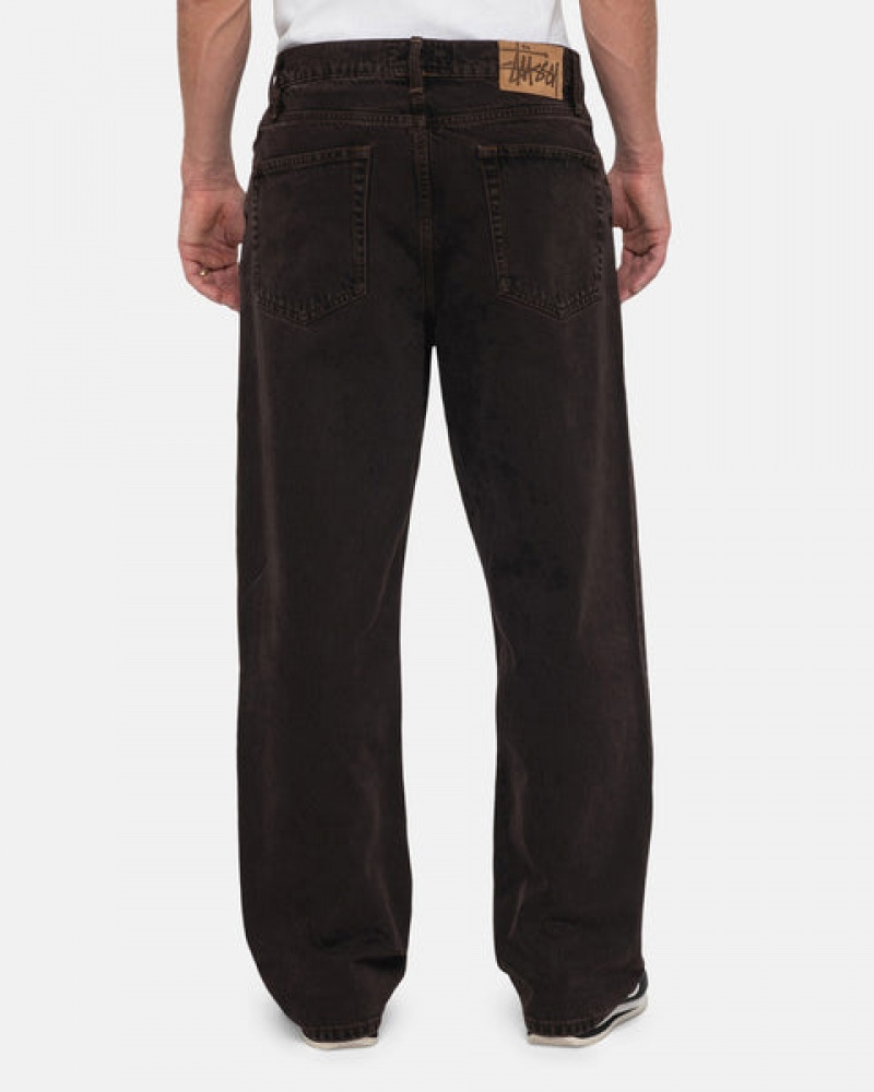 Black Men's Stussy Classic Jean Denim | IOV-4085