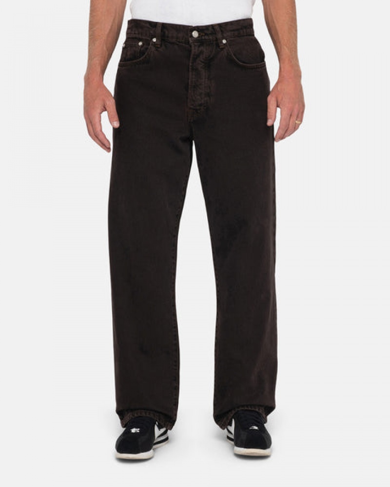 Black Men's Stussy Classic Jean Denim Pants | HQW-6434