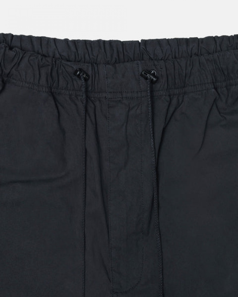 Black Men's Stussy Nyco Over Trousers Pants | PWX-1832