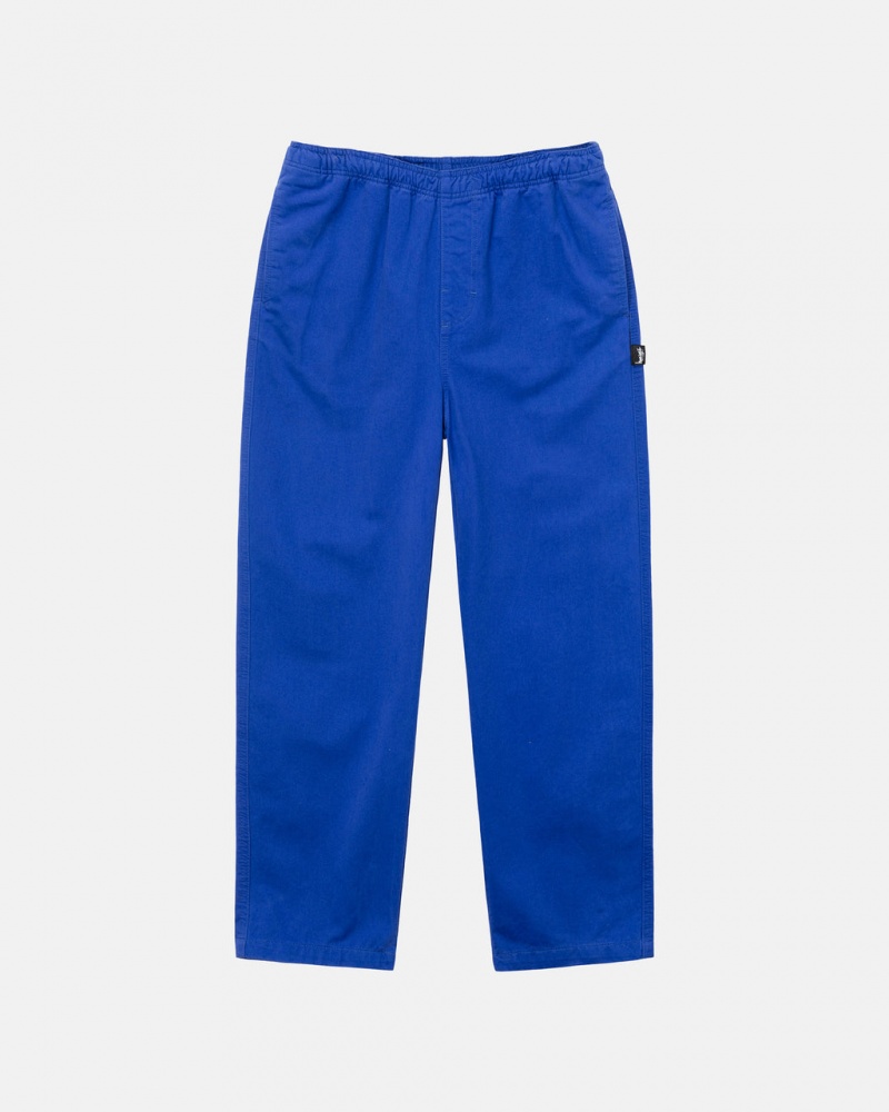 Blue Men\'s Stussy Brushed Beach Pant Swimwear | FBP-9017