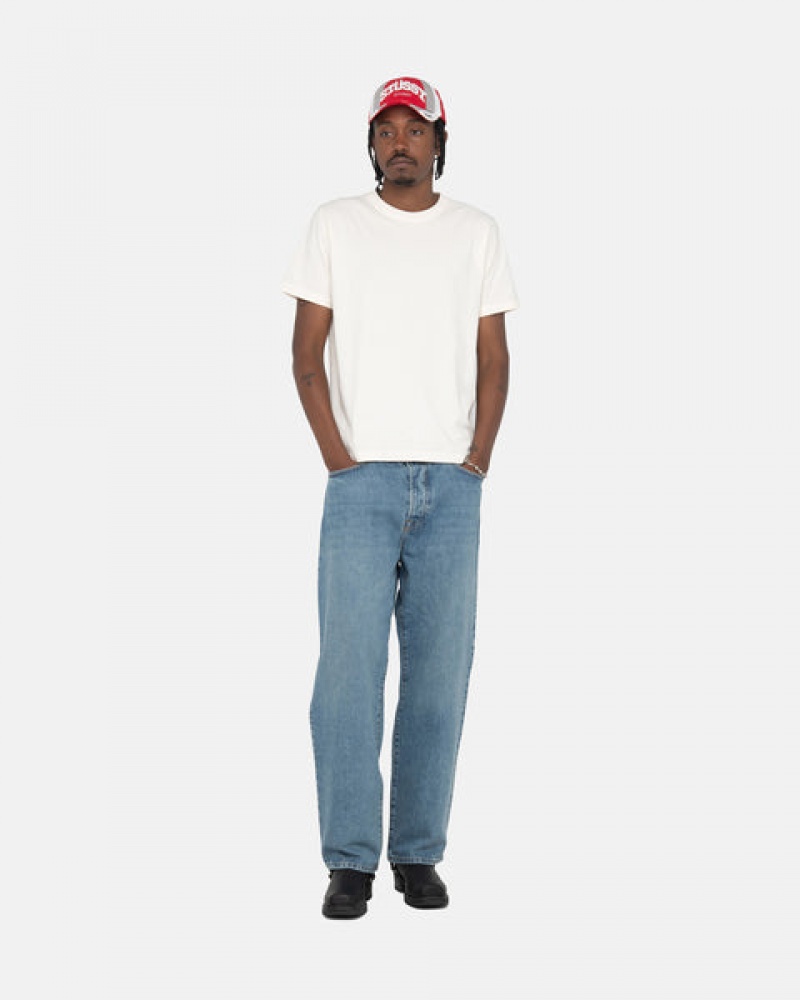 Blue Men's Stussy Classic Jean Denim | DXY-5914