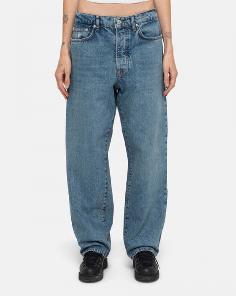 Blue Men's Stussy Classic Jean Denim Pants | NGC-3467