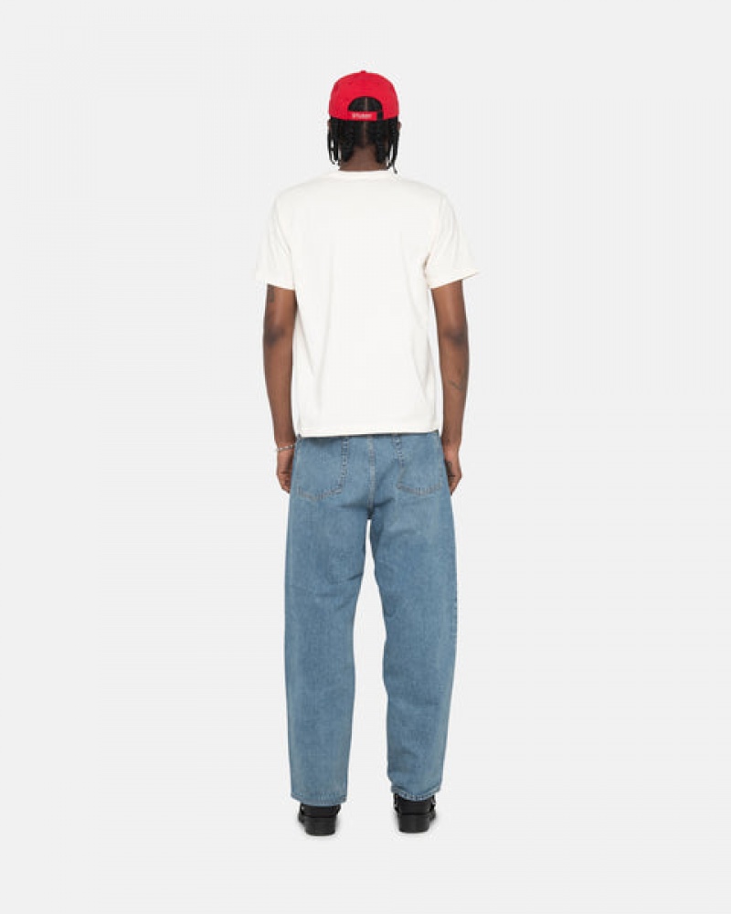 Blue Men's Stussy Classic Jean Denim Pants | NGC-3467