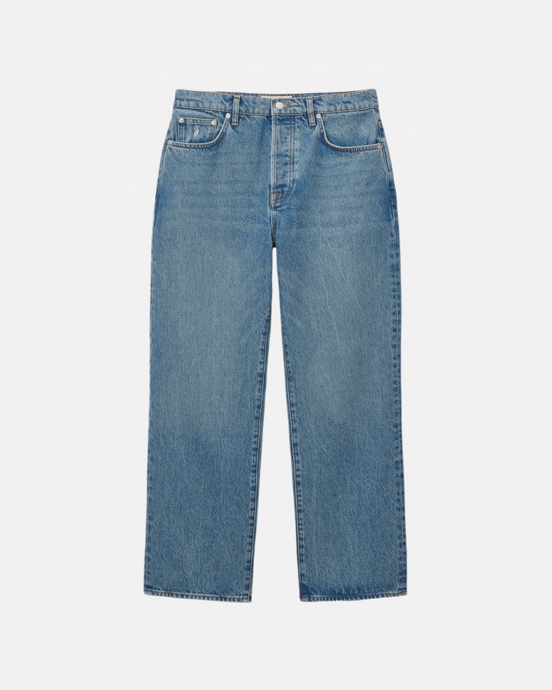 Blue Men\'s Stussy Classic Jean Denim Pants | NGC-3467