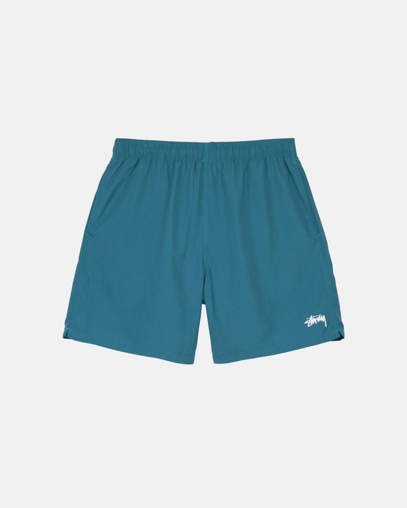 Blue Men\'s Stussy Stock Water Short Swimwear | WPL-6808