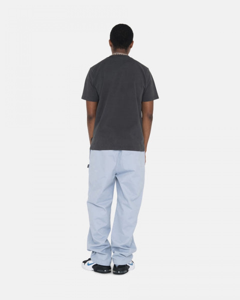 Blue Women's Stussy Brushed Beach Pants | TEF-9478