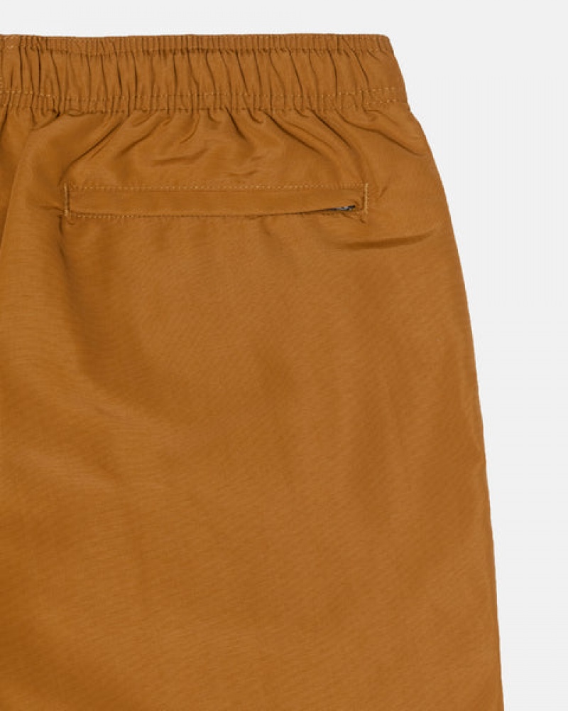 Brown Women's Stussy Water Short Stock Shorts | IBL-0721