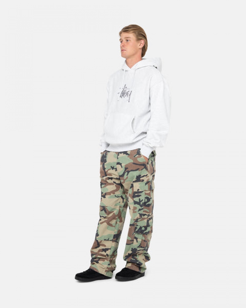 Camo Men's Stussy Surplus Cargo Ripstop Pants | COV-4656