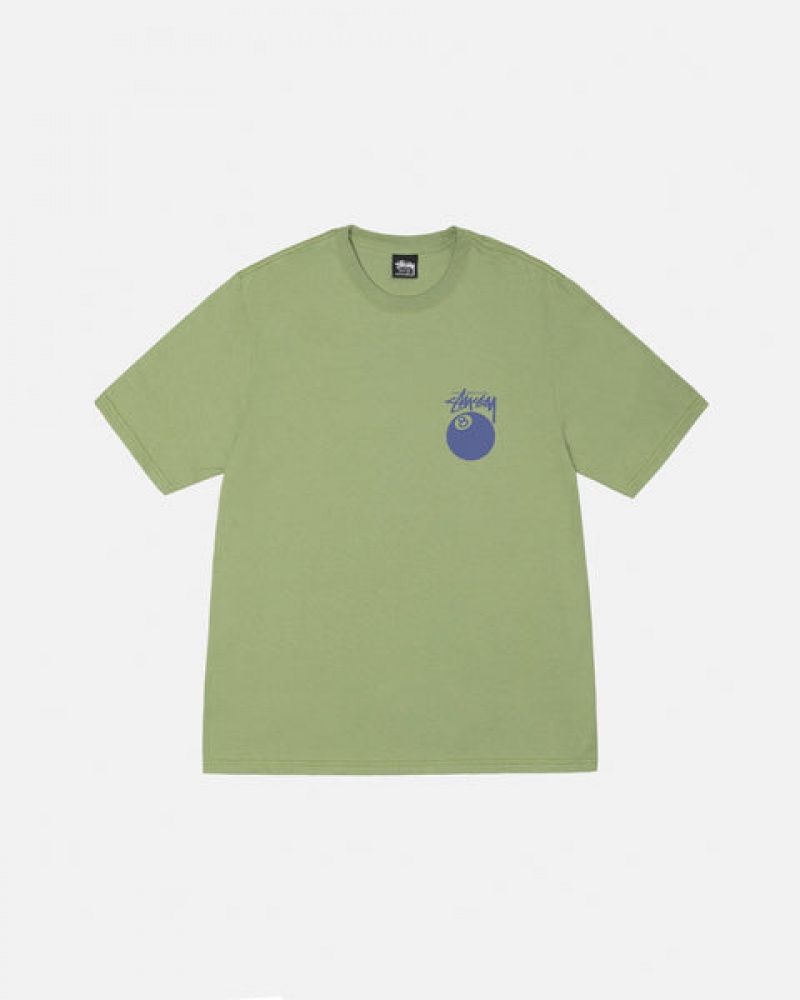 Green Men's Stussy X-Ray Tees | QJB-7782