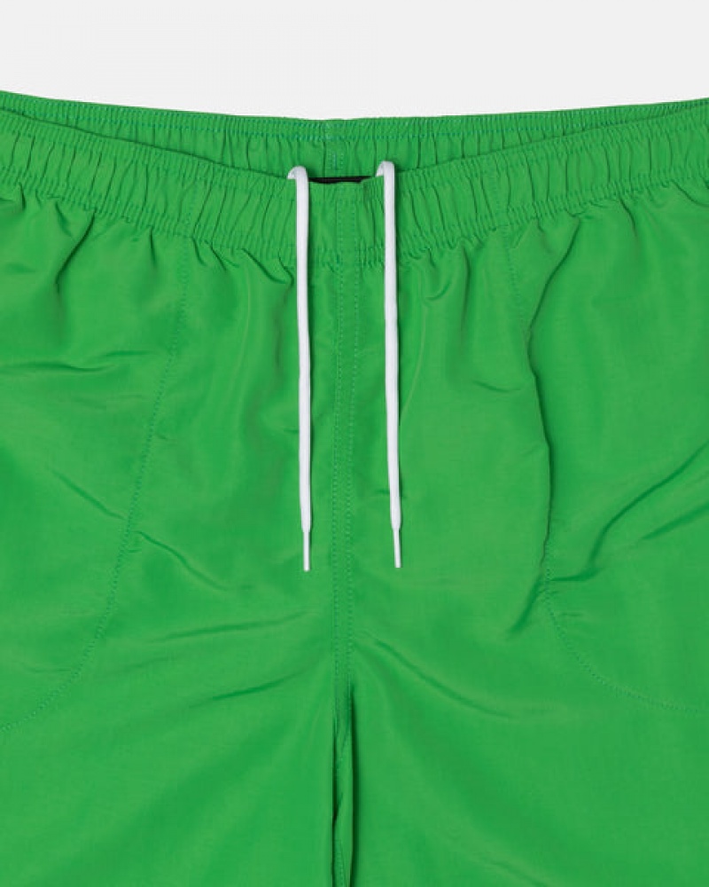 Green Women's Stussy Water Short Stock Shorts | AXT-5660