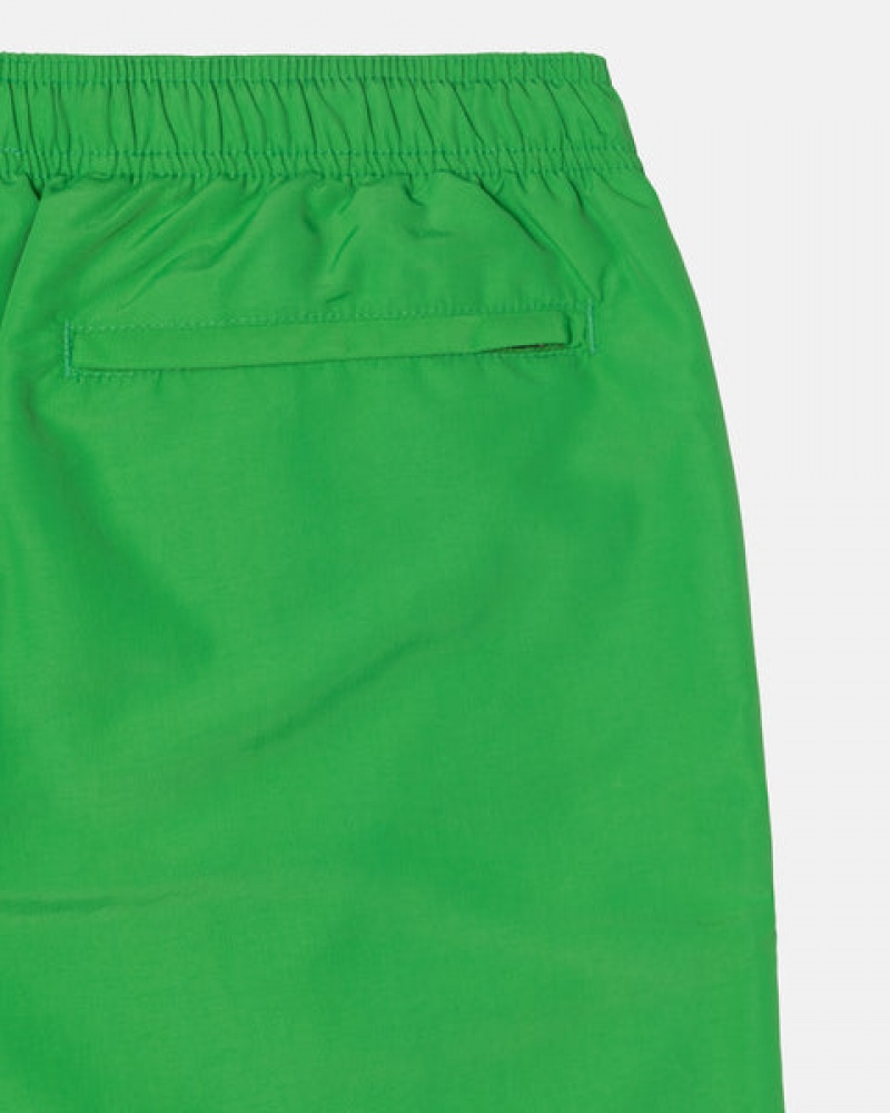 Green Women's Stussy Water Short Stock Shorts | AXT-5660