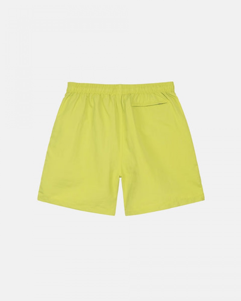 Light Green Men's Stussy Stock Water Short Swimwear | SWG-9646