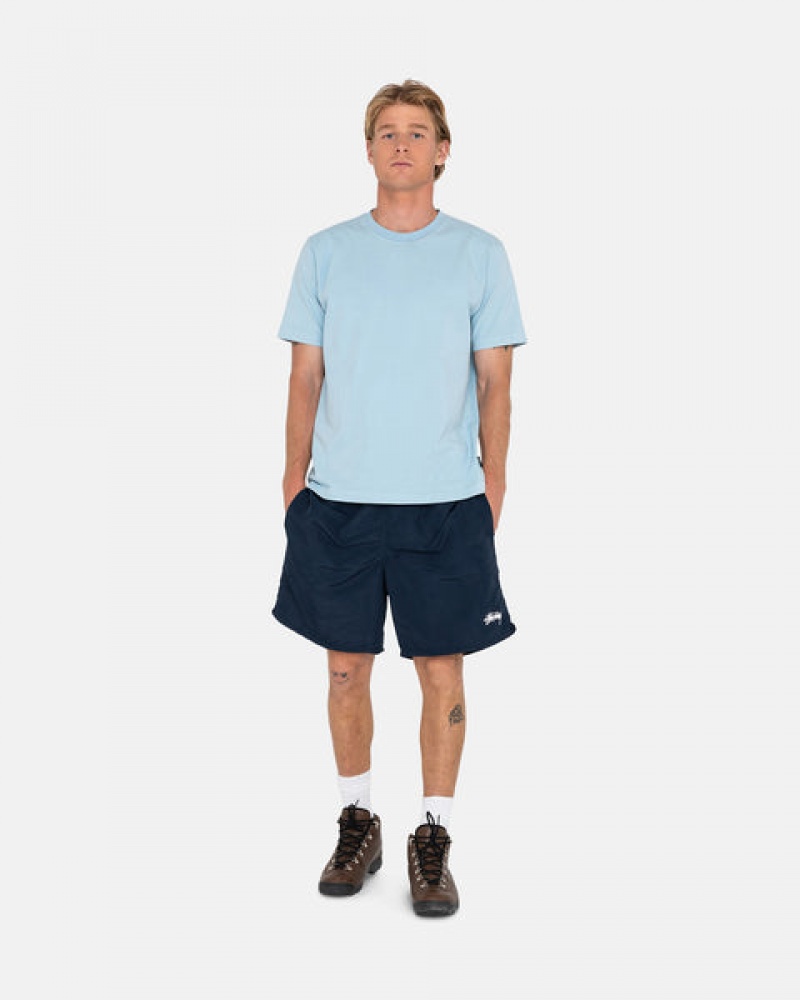 Navy Men's Stussy Stock Water Short Swimwear | AVH-2714