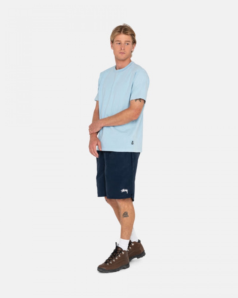 Navy Men's Stussy Stock Water Short Swimwear | AVH-2714