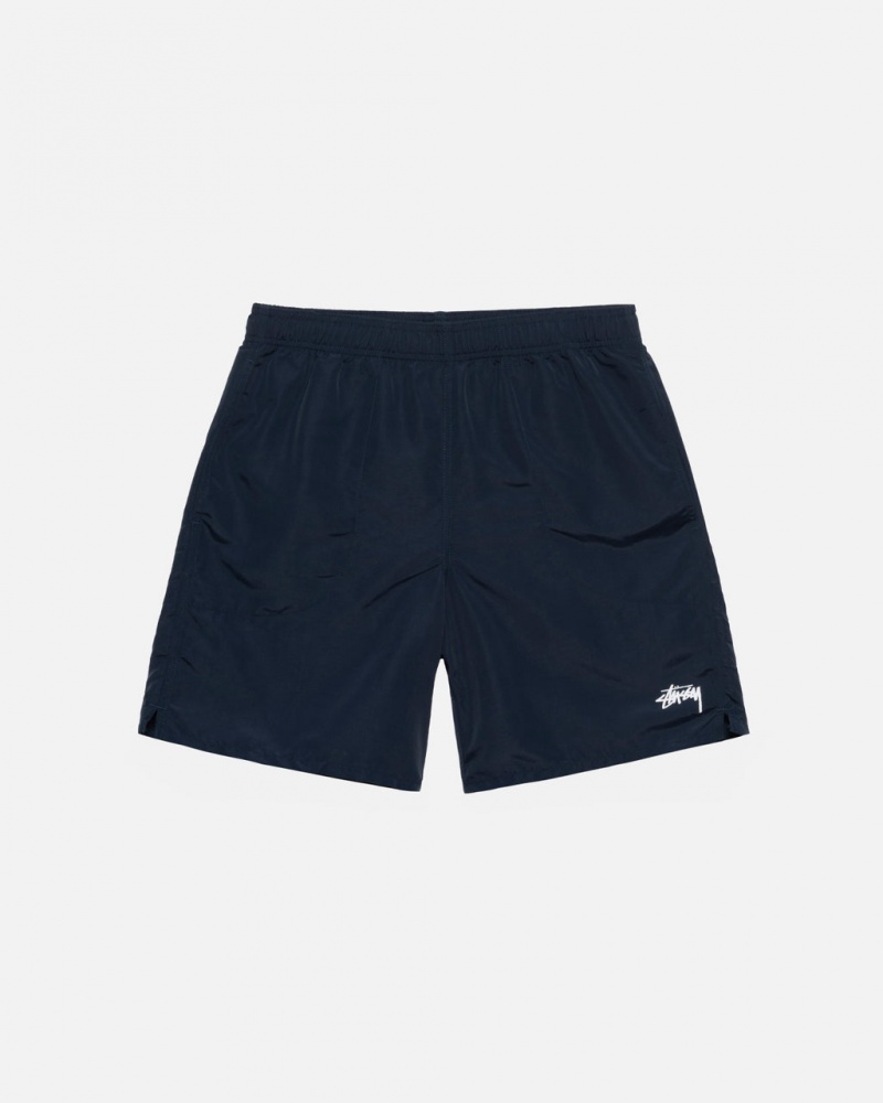 Navy Men\'s Stussy Stock Water Short Swimwear | AVH-2714