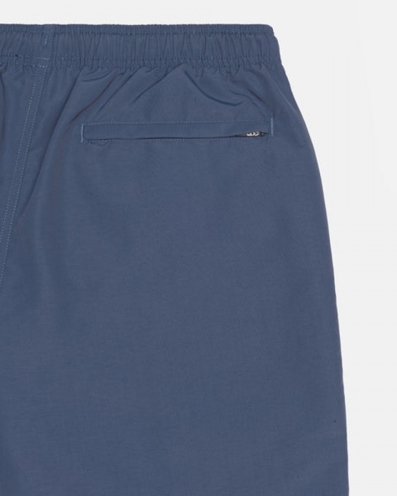 Navy Women's Stussy Water Short Big Basic Shorts | AXS-0711