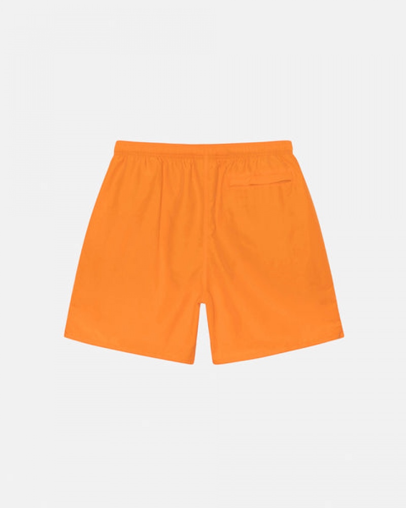 Orange Men's Stussy Water Short Big Basic Shorts | BTF-7326