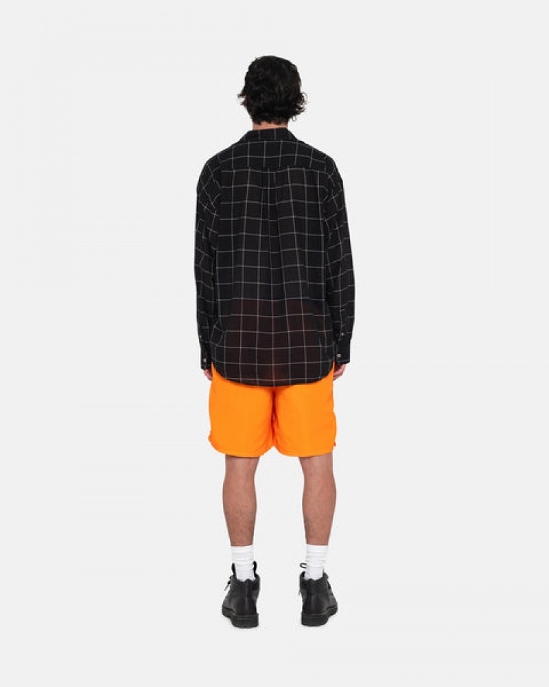 Orange Men's Stussy Water Short Big Basic Shorts | BTF-7326