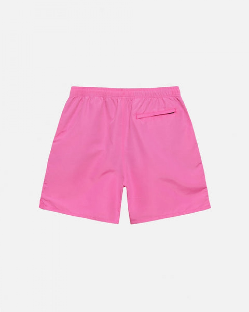 Pink Men's Stussy Stock Water Short Swimwear | JRW-8063