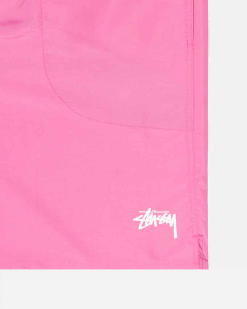 Pink Men's Stussy Stock Water Short Swimwear | JRW-8063