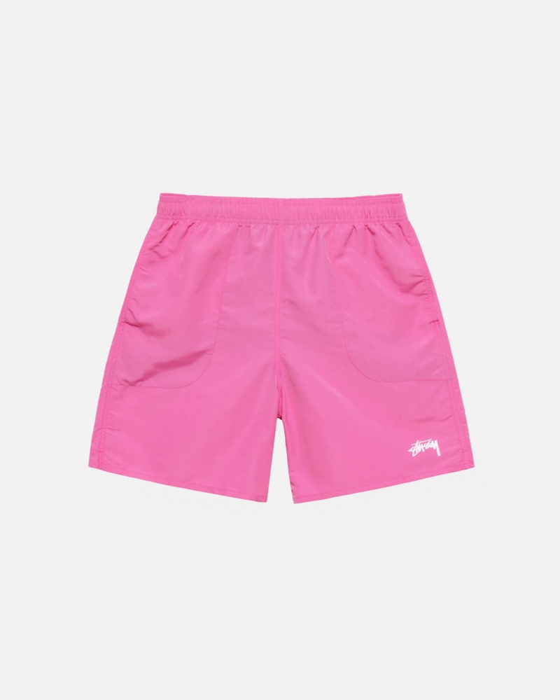 Pink Men\'s Stussy Stock Water Short Swimwear | JRW-8063