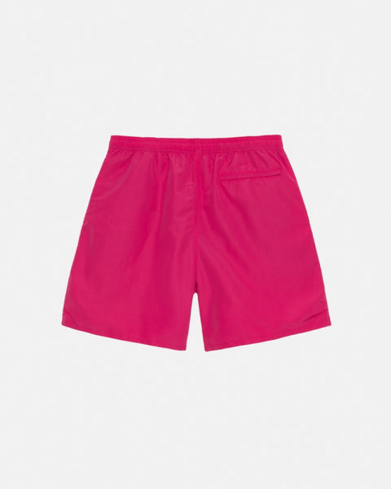 Pink Women's Stussy Water Short Stock Shorts | NLE-4951