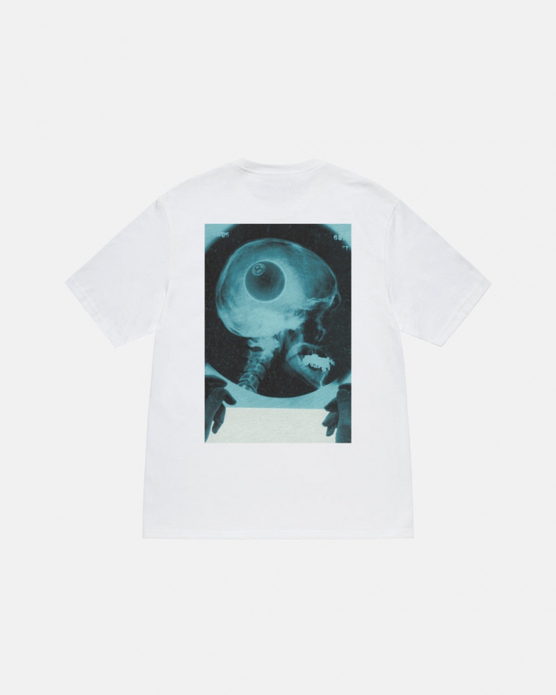 White Women\'s Stussy X-Ray Tees | VOG-9245