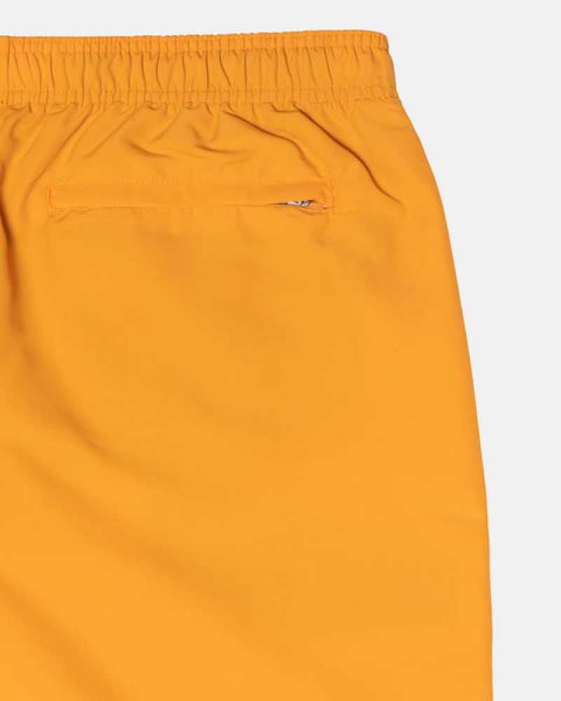 Yellow Men's Stussy Stock Water Short Swimwear | CWW-8313