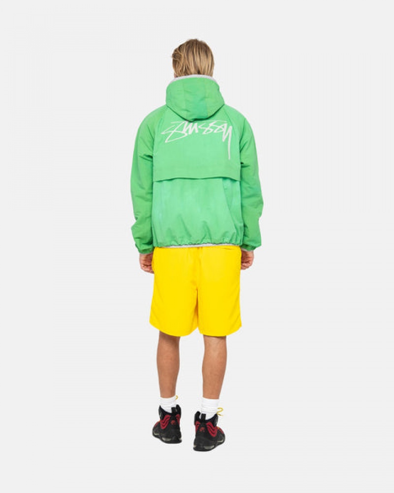 Yellow Men's Stussy Water Short Stock Shorts | FIQ-2343