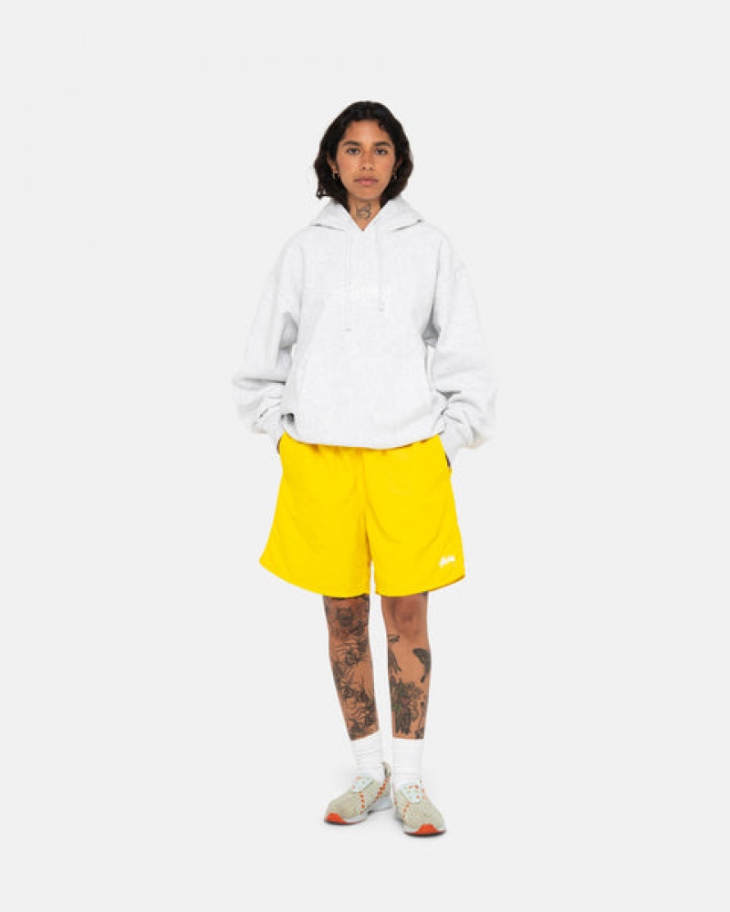 Yellow Women's Stussy Water Short Stock Shorts | LAS-0102